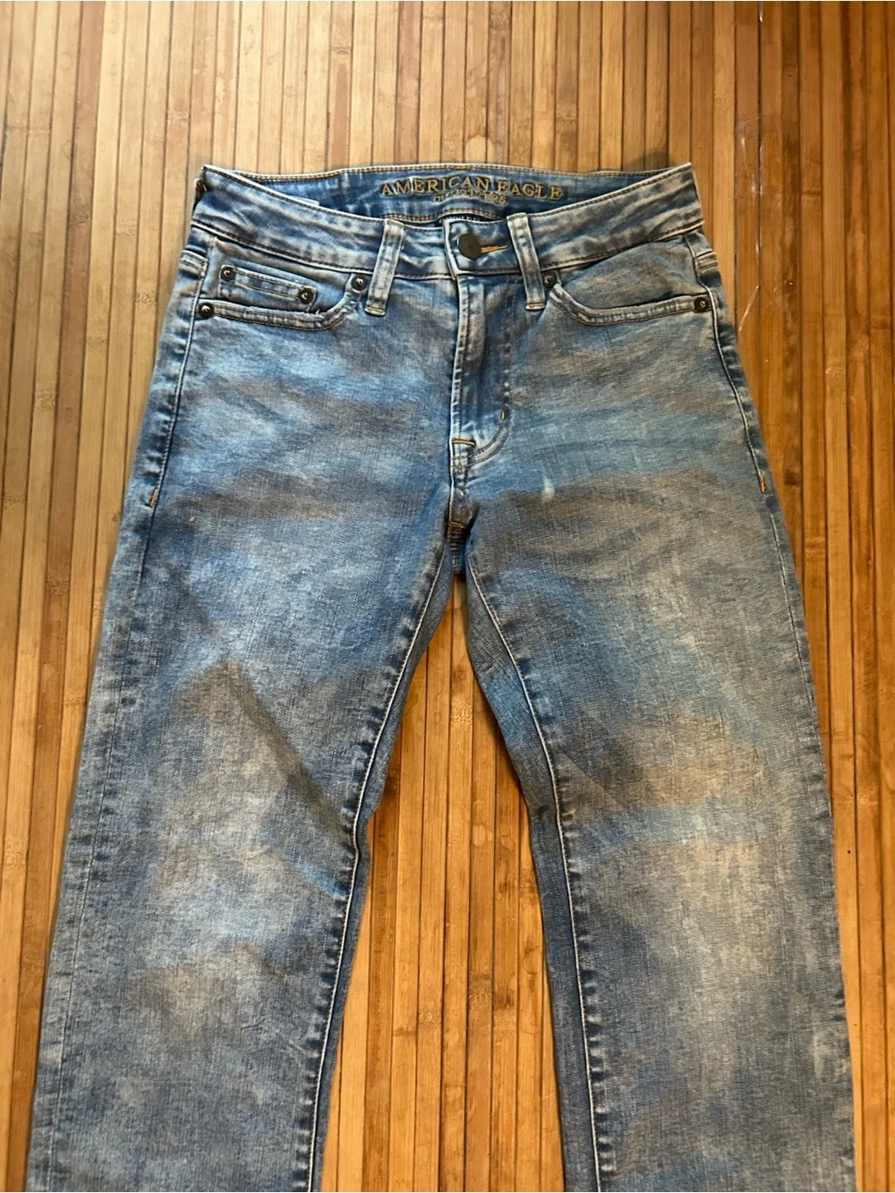 American Eagle Outfitters Men’s 26x30 Original Straight Leg Western Cowboy Jeans